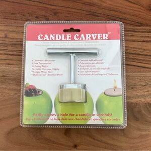 NWT VINTAGE CANDLE CARVER Centrepiece Decorator Carver